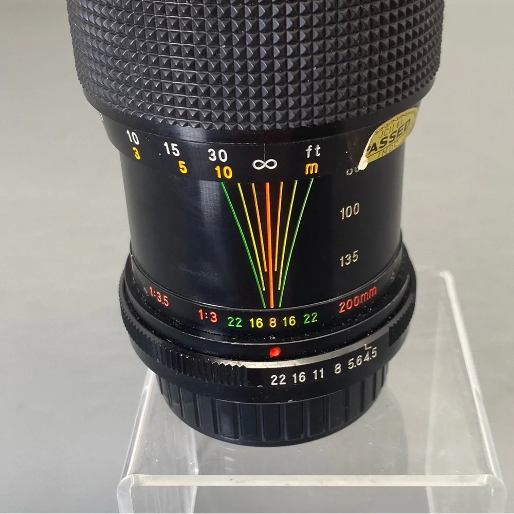Gemini MC Zoom 80–200mm f/4.5 Macro – Minolta MD Mount – Vintage Untested